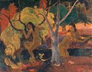 Paul Gauguin Bathers at Tahiti oil painting artist